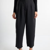 Black Carrot Fit Pants