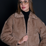 Camel Super Soft Faux Fur