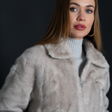 Light Grey Super Soft Faux Fur