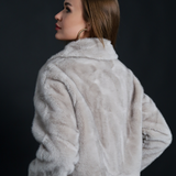 Light Grey Super Soft Faux Fur