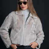 Light Grey Super Soft Faux Fur