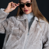 Light Grey Super Soft Faux Fur