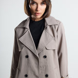 Taupe Trench Coat