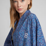 Turquoise Paisley Limited Edition Kimono